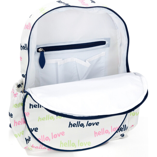 Big Love Tennis Backpack, Hello Love - Backpacks - 4