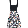 Women's Zaye Dress, Black/Chalk Multi - Dresses - 1 - thumbnail