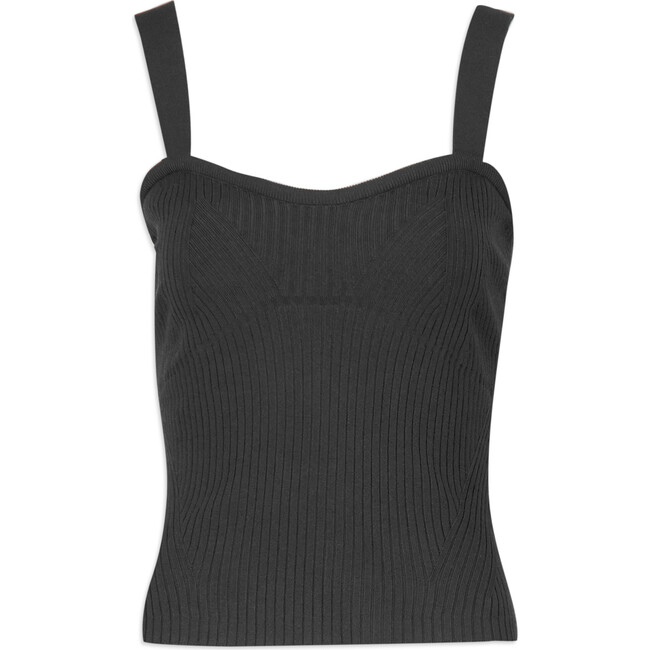 Women's Janie Knit Top, Black - Shirts - 1
