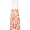 Women's Devon Dress, Guava Multi - Dresses - 1 - thumbnail