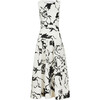 Women's Jackie Dress, Cream/Black - Dresses - 1 - thumbnail