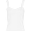 Women's Janie Knit Top, Chalk - Shirts - 1 - thumbnail