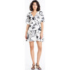 Women's Shayna Dress, Cream/Black - Dresses - 2