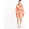 Women's York Dress, Guava Multi - Dresses - 2