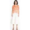 Women's Elizabeth Top, Guava Multi - Blouses - 3
