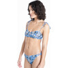 Women's Valencia Smocked Bikini Bottom, Marina Multi - Two Pieces - 3