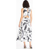 Women's Jackie Dress, Cream/Black - Dresses - 4