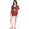Women's Taytum Top, Ginger - Shirts - 2