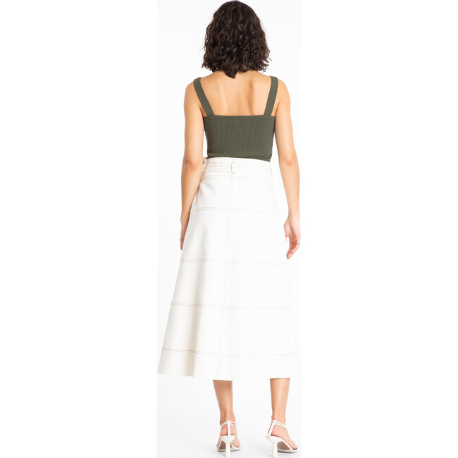 Women's Janie Knit Top, Olive - Shirts - 5