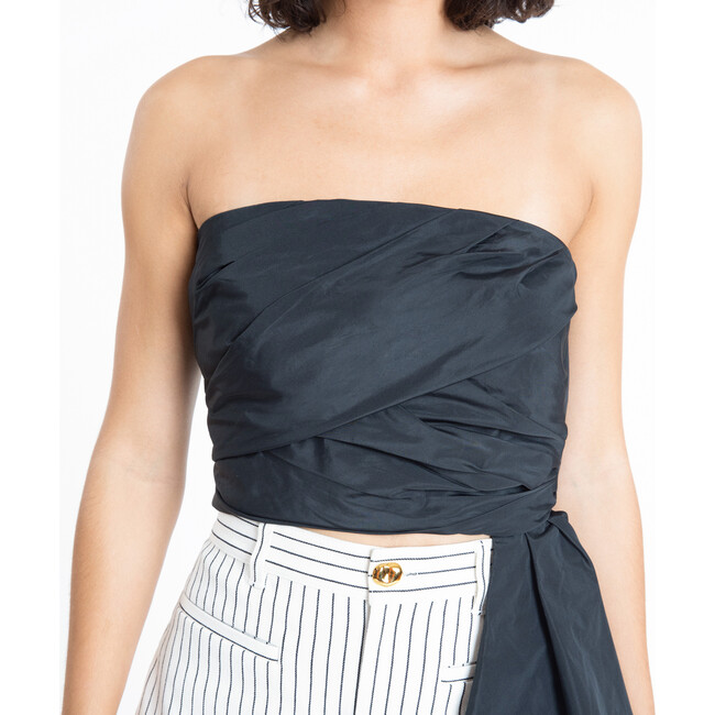 Women's Holland Top, Black - Blouses - 5