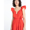 Women's Stacy Dress, Blood Orange - Dresses - 5