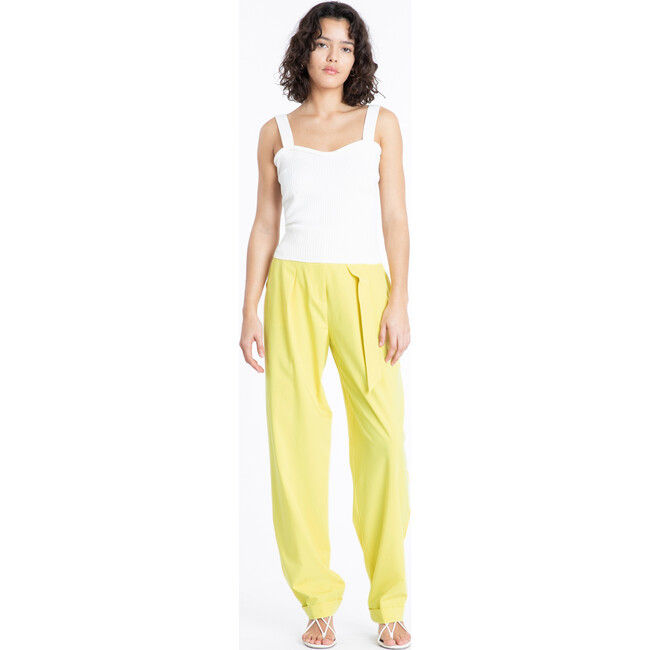 Women's Janie Knit Top, Chalk - Shirts - 3