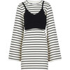 Women's Davie Dress, Cream/Black - Dresses - 1 - thumbnail