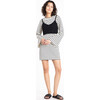 Women's Davie Dress, Cream/Black - Dresses - 2