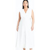Women's Brooks Dress, Chalk - Dresses - 2
