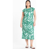 Women's Aurora Dress, Pistachio/River - Dresses - 2