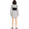 Women's Davie Dress, Cream/Black - Dresses - 4
