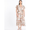 Women's Blaire Dress, Chalk Multi - Dresses - 2