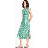 Women's Aurora Dress, Pistachio/River - Dresses - 3