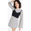 Women's Davie Dress, Cream/Black - Dresses - 5