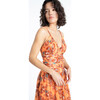 Women's Lovette Dress, Melon Multi - Dresses - 5