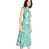 Women's Aurora Dress, Pistachio/River - Dresses - 5