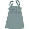 Lara Ruffle Strap Dress, Smoke Blue - Dresses - 3