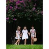 Coco Ruffle Collar Dress, Chantilly Plumetis - Dresses - 4