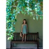 Lara Ruffle Strap Dress, Smoke Blue - Dresses - 4