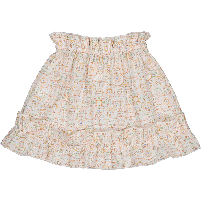Juju Ruffle Waist And Trim Skirt, Lemonade - Skirts - 3