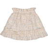 Juju Ruffle Waist And Trim Skirt, Lemonade - Skirts - 3