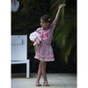 Juju Ruffle Waist And Trim Skirt, Dalia Cerise - Skirts - 2