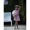 Juju Ruffle Waist And Trim Skirt, Dalia Cerise - Skirts - 4