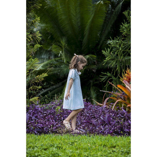 Coco Ruffle Collar Dress, Anis - Dresses - 5
