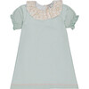 Coco Baby Ruffle Collar Dress, Anis - Dresses - 1 - thumbnail