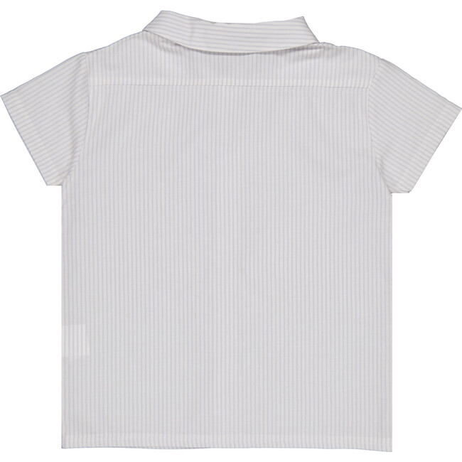 Manu Classic Collar Shirt, Storm Stripes - Shirts - 3