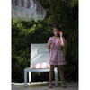 Juju Ruffle Waist And Trim Skirt, Dalia Cerise - Skirts - 5