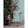 Coco Baby Ruffle Collar Dress, Anis - Dresses - 2