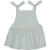 Catherine Tie Shoulder Peplum Blouse, Anis - Blouses - 1 - thumbnail