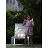 Juju Ruffle Waist And Trim Skirt, Dalia Cerise - Skirts - 6