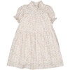 Zoe Ruffle Collar All-Over Floral Print Dress, Lemonade - Dresses - 1 - thumbnail