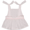 Catherine Baby Tie Shoulder Peplum Top, Chantilly Plumetis - Blouses - 3