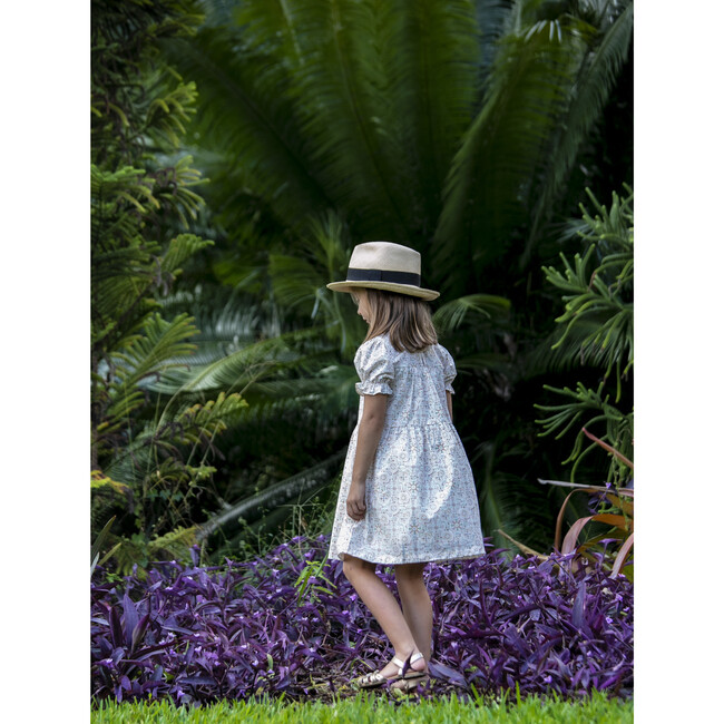 Zoe Ruffle Collar All-Over Floral Print Dress, Lemonade - Dresses - 4