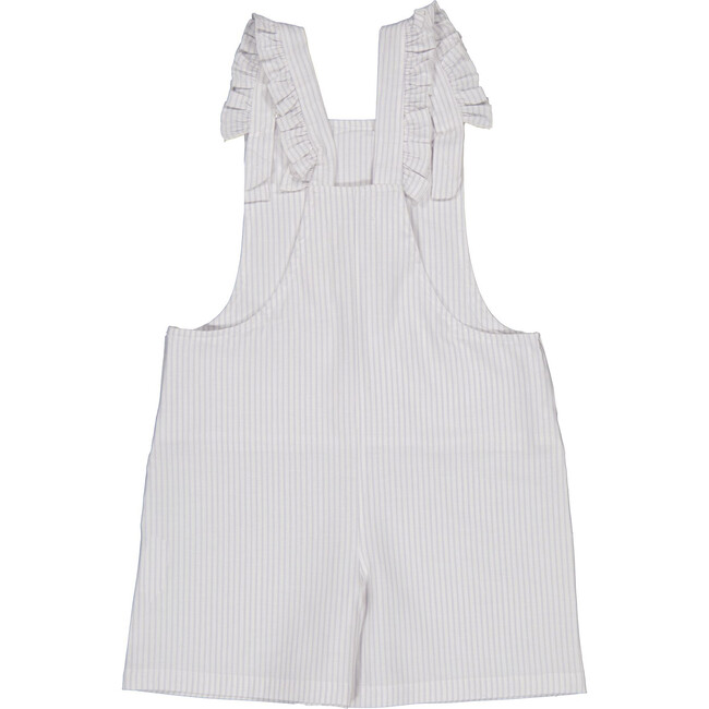 Nathalie Ruffle Strap Playsuit, Storm Stripes - Overalls - 3
