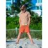 Alain Elastic Waist Organic Shorts, Argile - Shorts - 2