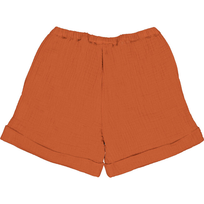 Alain Elastic Waist Organic Shorts, Argile - Shorts - 3