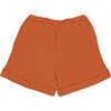 Alain Elastic Waist Organic Shorts, Argile - Shorts - 3