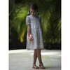 Zoe Ruffle Collar All-Over Floral Print Dress, Dalia Violine - Dresses - 6