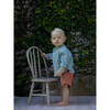 Alain Baby Elastic Waist Organic Shorts, Argile - Shorts - 4 - thumbnail