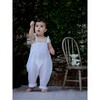 Morgane Ruffle Strap Jumpsuit, Chantilly Plumetis - Rompers - 2
